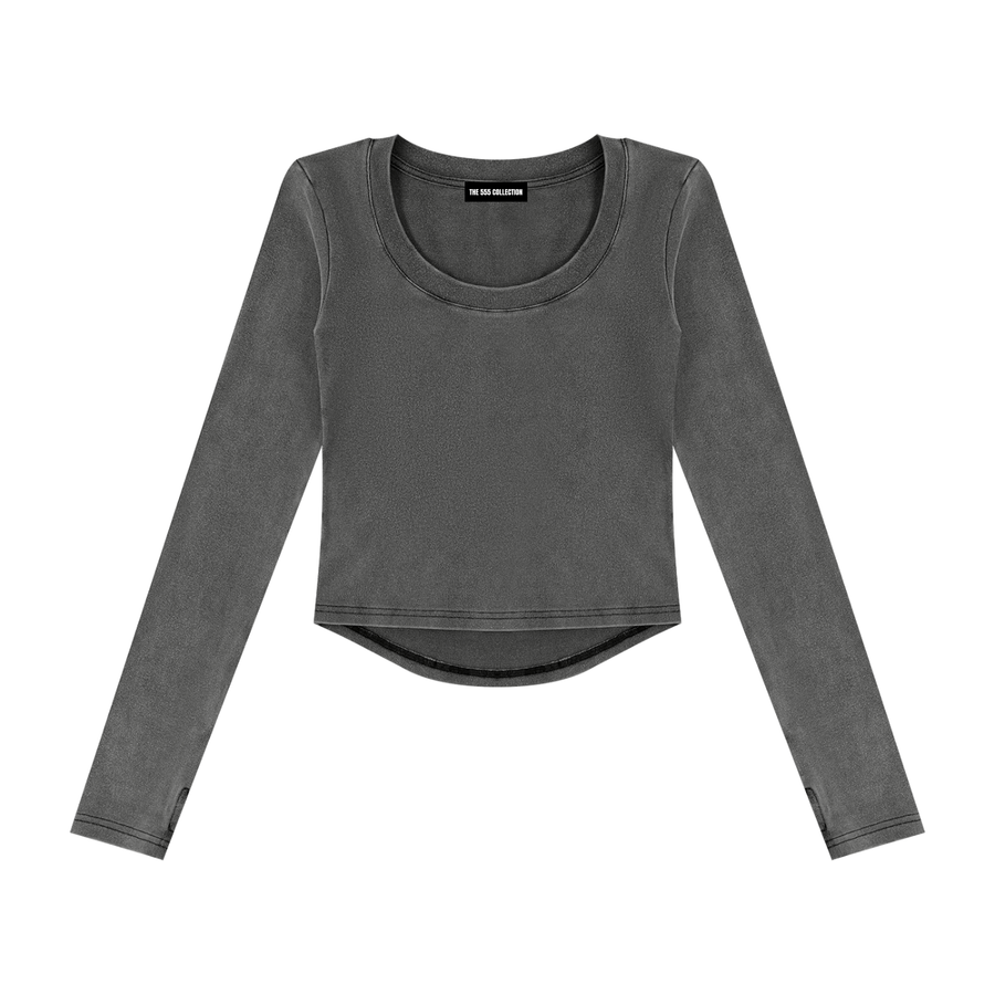 Vintage Wash Crop T-Shirt