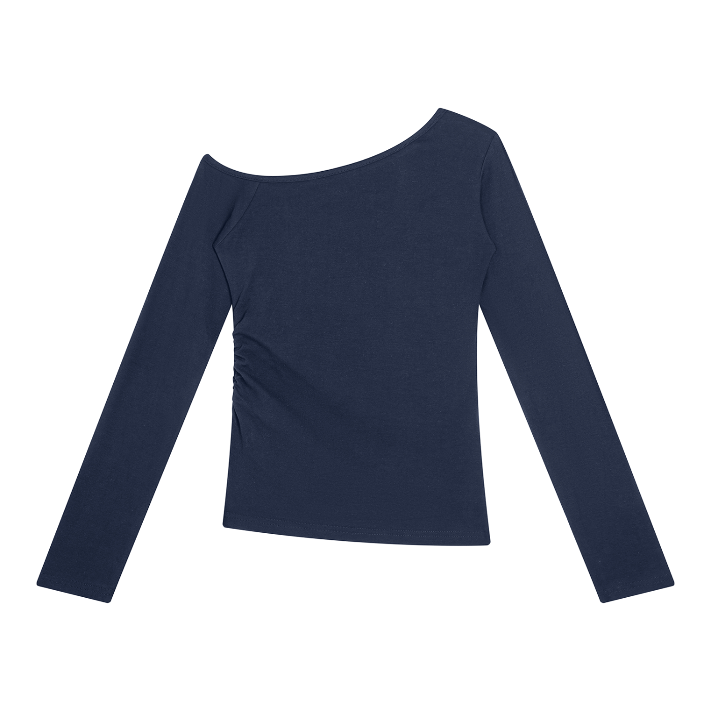 Off shoulder long sleeve tee