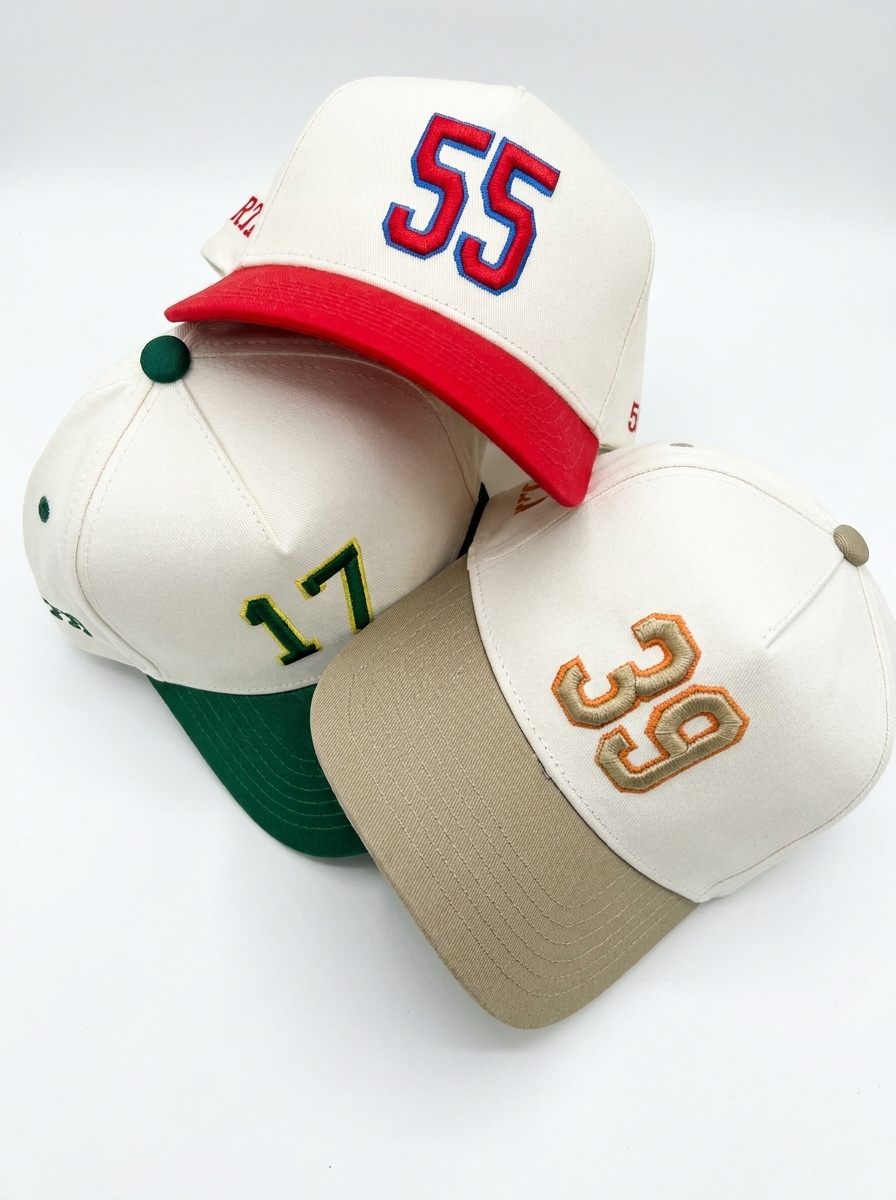 Custom team number hat