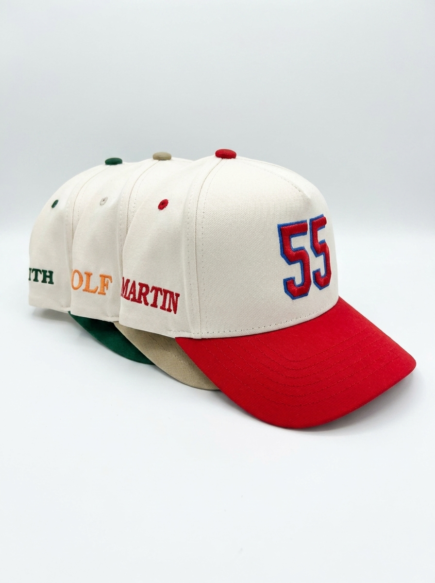 Custom team number hat